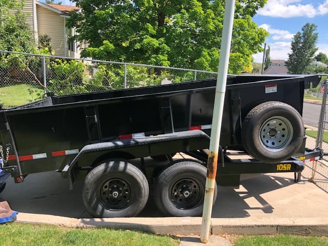 Dump Trailer – 12 ft